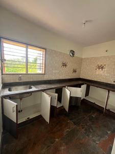 Kitchen Image of 1200 Sq.ft 2 BHK Builder Floor for rent in Murugeshpalya Bengaluru for Rs. 32000