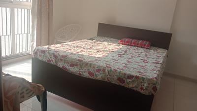Bedroom Image of 800 Sq.ft 2 BHK Apartment / Flat for rent in Godrej Tranquil, Kandivali East Mumbai for Rs. 57500