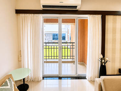 Balcony Image of 1150 Sq.ft 2 BHK Apartment / Flat for sale in Goldbricks Anandam Miraya, Kachana Raipur for Rs. 4300000