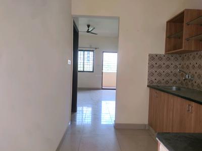 Kitchen Image of 680 Sq.ft 1 BHK Apartment / Flat for rent in Kartik Nagar Bengaluru for Rs. 25000