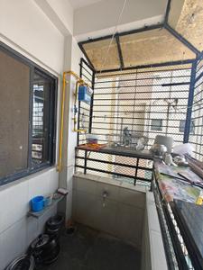 Balcony Image of 729 Sq.ft 2 BHK Apartment / Flat for rent in Soma Talav Vadodara for Rs. 18000