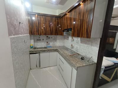 Kitchen Image of 535 Sq.ft 1 RK Apartment / Flat for rent in Uttam Nagar New Delhi for Rs. 15000