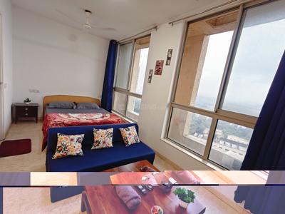 Hall Image of 400 Sq.ft 1 RK Studio for rent in Hiranandani Solitaire, Thane West Thane for Rs. 30000