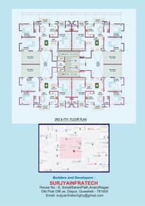 Image of 1655 Sq.ft 3 BHK Apartment / Flat for sale in Kahilipara, Guwahati for Rs. 7000000