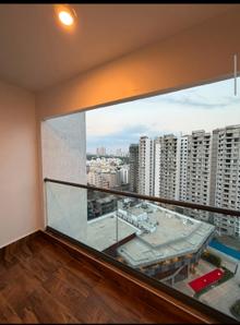Balcony Image of 1650 Sq.ft 3 BHK Apartment / Flat for rent in Sumadhura Folium, K R Puram Bengaluru for Rs. 80000
