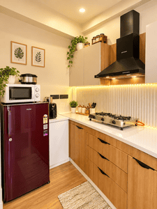 Image of 850 Sq.ft 1 BHK Builder Floor for rent in Omaxe Eternity, Sunrakh Bangar, Vrindavan for Rs. 35000
