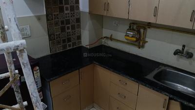 Kitchen Image of 950 Sq.ft 2 BHK Builder Floor for rent in Indirapuram Ghaziabad for Rs. 23000
