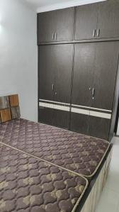 Bedroom Image of 1250 Sq.ft 2 BHK Apartment / Flat for rent in Virat Elegant, Lalarpura Jaipur for Rs. 22000