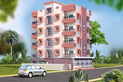 Image of 1049 Sq.ft 3 BHK Apartment / Flat for sale in Nimta, Kolkata for Rs. 4200000