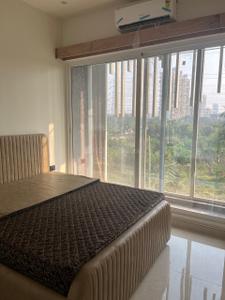 Bedroom Image of 1200 Sq.ft 2 BHK Apartment / Flat for sale in Codename Blue Vista, Airoli Navi Mumbai for Rs. 15300000