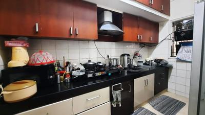 Kitchen Image of 1500 Sq.ft 3 BHK Duplex for sale in Confident Orion, Sompura Bengaluru for Rs. 9900000