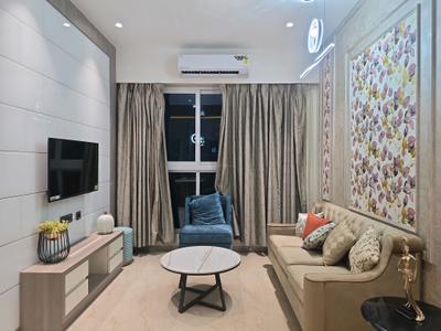 Living Room Image of 750 Sq.ft 2 BHK Apartment / Flat for sale in N Rose Northern Heights Phase 1, Dahisar East Mumbai for Rs. 21000000