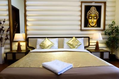 Bedroom Image of 480 Sq.ft 1 RK Apartment / Flat for rent in Yelahanka Bengaluru for Rs. 21000