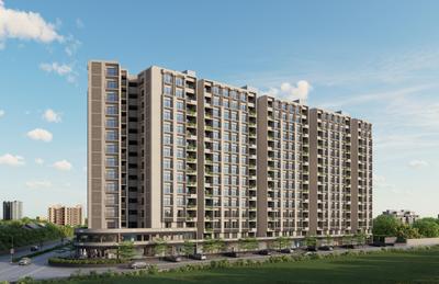 Image of 1850 Sq.ft 3 BHK Apartment / Flat for sale in South Bopal, Ahmedabad for Rs. 7475000