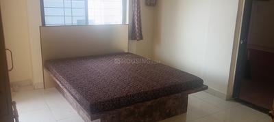 Bedroom Image of 865 Sq.ft 2 BHK Apartment / Flat for rent in Patel Krushna Vihar, Pimple Gurav Pune for Rs. 25000