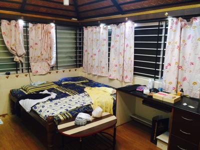 Bedroom Image of 401 Sq.ft 1 BHK Builder Floor for rent in Mahalakshmi Layout Bengaluru for Rs. 26000