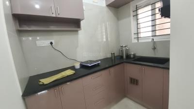 Kitchen Image of 750 Sq.ft 1 BHK Builder Floor for rent in Mahadevapura Bengaluru for Rs. 34999
