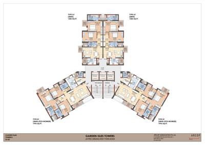 Image of 2807 Sq.ft 4.5 BHK Apartment / Flat for sale in Jaypee Garden Isles, Sector 133, Noida for Rs. 18000000