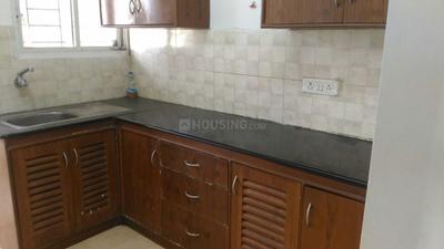 Kitchen Image of 710 Sq.ft 1 BHK Apartment / Flat for rent in GM Infinite Smondoville, Electronic City Bengaluru for Rs. 25000