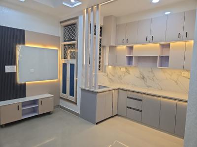 Kitchen Image of 600 Sq.ft 1 BHK Builder Floor for sale in Indirapuram Ghaziabad for Rs. 3900000