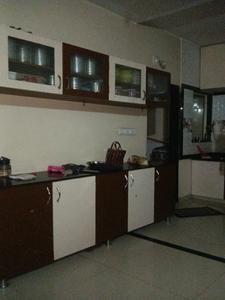 Kitchen Image of 1100 Sq.ft 3 BHK Apartment / Flat for rent in Ognaj Ahmedabad for Rs. 25000