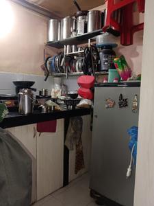 Kitchen Image of 225 Sq.ft 1 RK Apartment / Flat for rent in Mauli chs, Mankhurd Mumbai for Rs. 12000