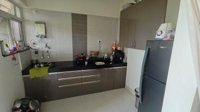 Kitchen Image of 980 Sq.ft 2 BHK Apartment / Flat for sale in Shri Sai 7th Heaven, Dhanori Pune for Rs. 5500000