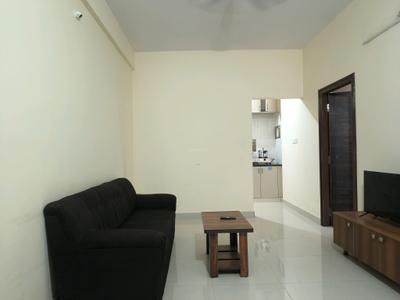 Living Room Image of 550 Sq.ft 1 BHK Builder Floor for rent in Whitefield Bengaluru for Rs. 22000