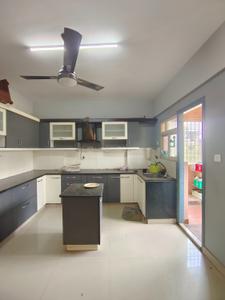 Kitchen Image of 1500 Sq.ft 3 BHK Apartment / Flat for rent in Daadys Elixir, Gulimangala Bengaluru for Rs. 35000