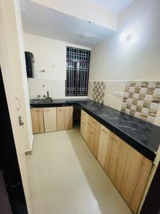 Kitchen Image of 500 Sq.ft 1 BHK Apartment / Flat for rent in Malviya Nagar Jaipur for Rs. 16000