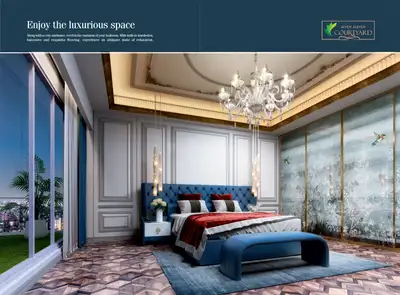 Balcony Image of 1200 Sq.ft 2 BHK Apartment / Flat for sale in Seven Eleven Courtyard, Mira Road East Mira Bhayandar for Rs. 24187500