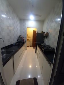 Kitchen Image of 1000 Sq.ft 2 BHK Apartment / Flat for rent in Goel Ganga Legend A4 And B1, Bavdhan Pune for Rs. 40000