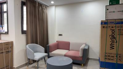Living Room Image of 750 Sq.ft 1 BHK Builder Floor for rent in Sector 57 Gurgaon for Rs. 37000