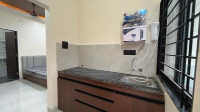 Kitchen Image of 400 Sq.ft 1 RK Apartment / Flat for rent in Indra Puri Colony Indore for Rs. 14500