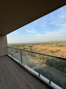 Balcony Image of 1585 Sq.ft 2 BHK Apartment / Flat for rent in Shreenathji Delta Riviera, Ulwe Navi Mumbai for Rs. 60000