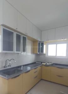 Kitchen Image of 1895 Sq.ft 3 BHK Apartment / Flat for rent in Bricks Cyberwoods, Osman Nagar Hyderabad for Rs. 62000