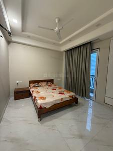 Bedroom Image of 1300 Sq.ft 3 BHK Builder Floor for rent in Vasant Kunj New Delhi for Rs. 52000