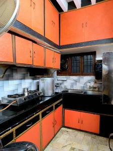 Kitchen Image of 255 Sq.ft 1 BHK Independent House for rent in Sector 15 Panchkula for Rs. 15500