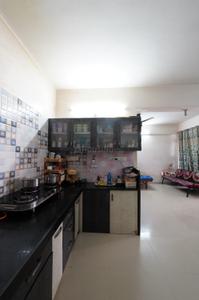 Kitchen Image of 1539 Sq.ft 2 BHK Apartment / Flat for sale in Krishna Heights, Jagatpur Ahmedabad for Rs. 7200000