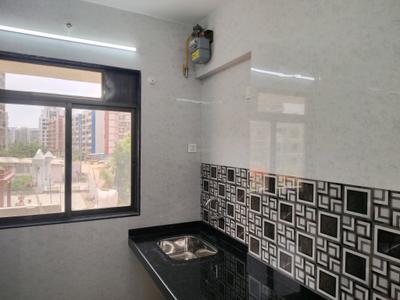 Kitchen Image of 658 Sq.ft 1 BHK Apartment / Flat for sale in Meet Ashok Smruti, Kasarvadavali Thane for Rs. 6400000