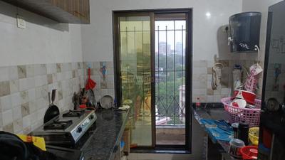 Kitchen Image of 446 Sq.ft 1 BHK Apartment / Flat for sale in Saket Seasons Elite, Kalyan West Kalyan for Rs. 4500000