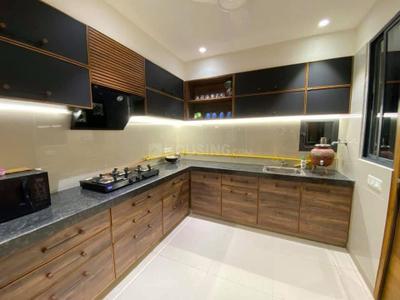 Kitchen Image of 1920 Sq.ft 3 BHK Apartment / Flat for sale in Unity Domain Heights, Shyamal Ahmedabad for Rs. 18000000