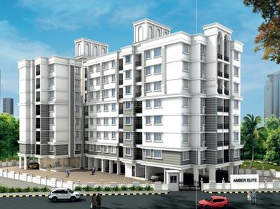 Image of 850 Sq.ft 2 BHK Apartment / Flat for sale in Amber Elite, Diva, Thane for Rs. 5500000