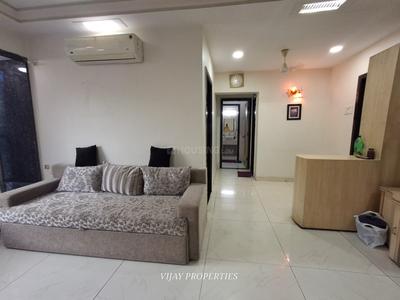 Hall Image of 790 Sq.ft 2 BHK Apartment / Flat for rent in Evershine Millennium Paradise, Kandivali East Mumbai for Rs. 68000