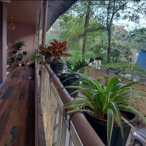 Balcony Image of 1400 Sq.ft 2 BHK Apartment / Flat for rent in  Imperial Residency, Kalyani Nagar Pune for Rs. 65000