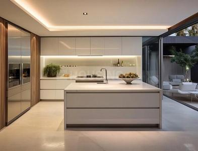 Kitchen Image of 876 Sq.ft 2 BHK Apartment / Flat for sale in Urbanrise Spring Tide, Chettipunyam Chennai for Rs. 5920124
