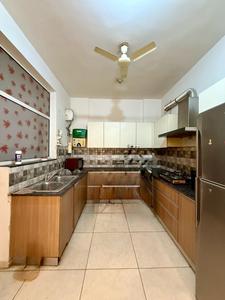 Kitchen Image of 1600 Sq.ft 3 BHK Apartment / Flat for sale in Sushma Crescent, Dhakoli Zirakpur for Rs. 10500000