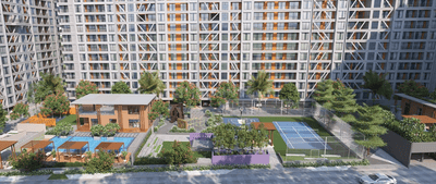 Image of 994 Sq.ft 2 BHK Apartment / Flat for sale in K Town, Kiwale, Pune for Rs. 5000000