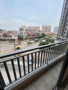 Balcony Image of 1730 Sq.ft 3 BHK Apartment / Flat for rent in Darshanam Skydeck, Gotri Vadodara for Rs. 24000
