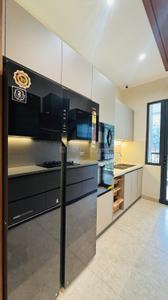 Kitchen Image of 1600 Sq.ft 3 BHK Apartment / Flat for sale in Stellar Heights, Sanauli Zirakpur for Rs. 12400000